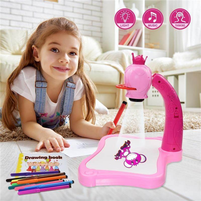 Fun Kids Art Projection Drawing Desk