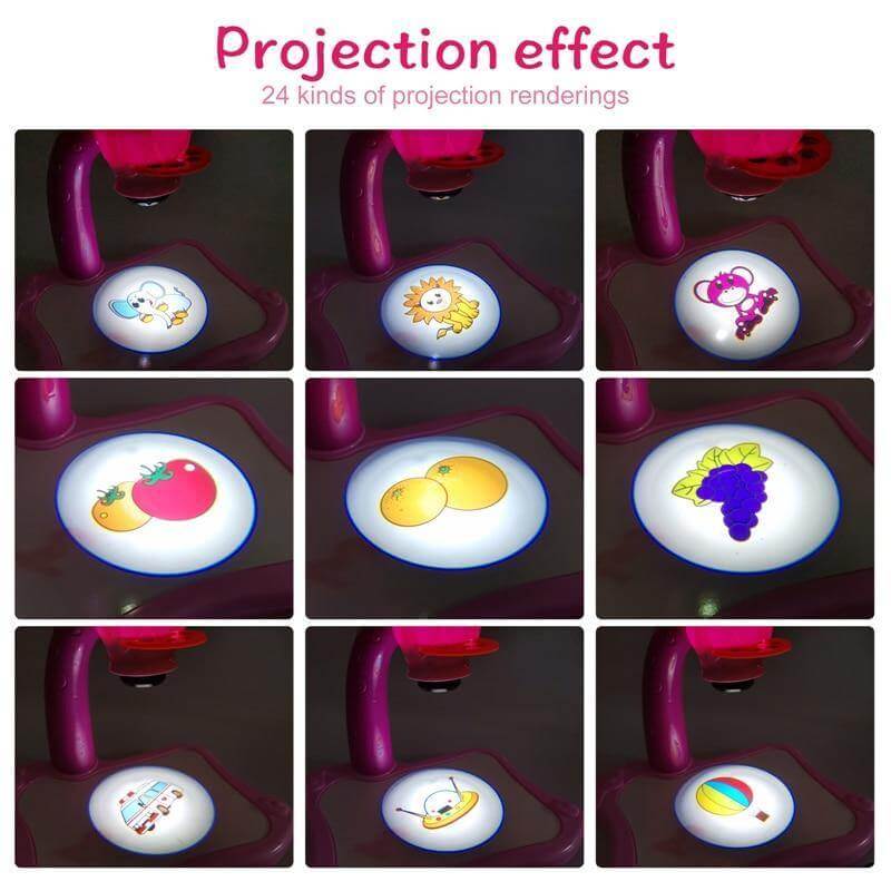 Fun Kids Art Projection Drawing Desk