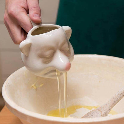 Easy Egg Yolk Separator Ceramic Tool