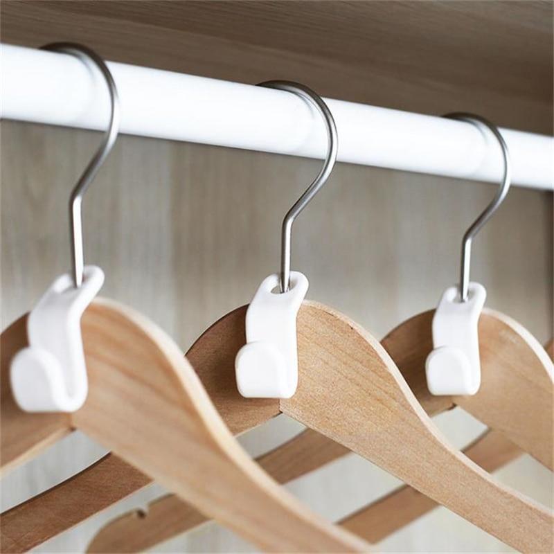 Space Saving Closet Hooks Organizer