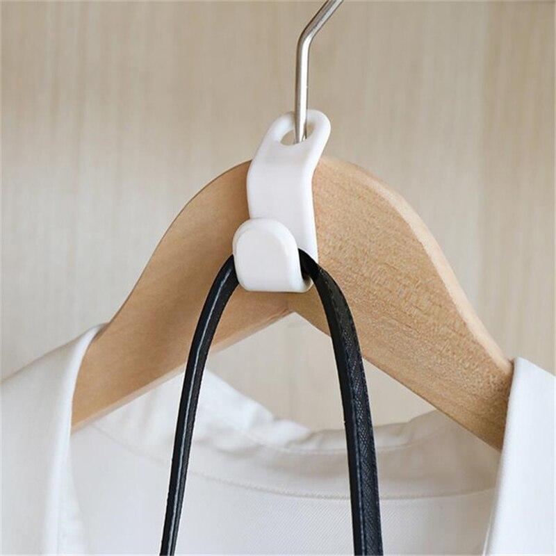 Space Saving Closet Hooks Organizer