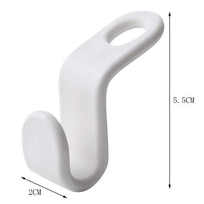 Space Saving Closet Hooks Organizer