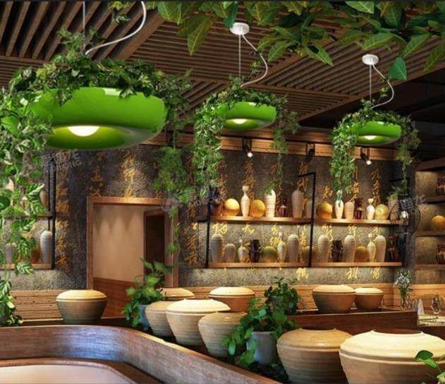 Beautiful Floral Pendant Light