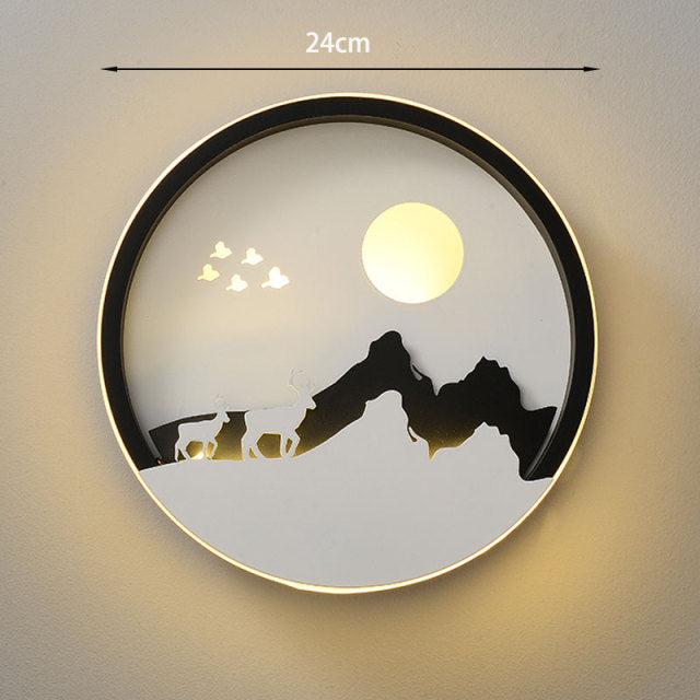 Stylish Contemporary LED Wall Light