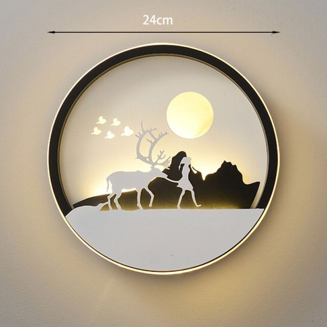 Stylish Contemporary LED Wall Light