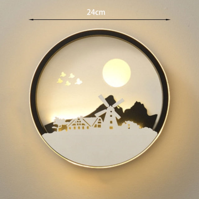 Stylish Contemporary LED Wall Light
