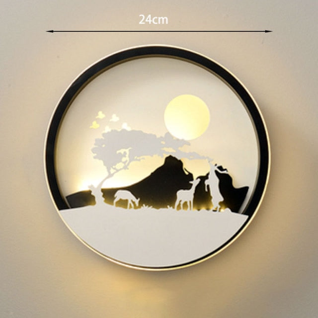 Stylish Contemporary LED Wall Light
