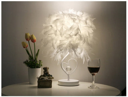 Elegant Glass Decorative Table Lamp