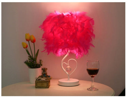 Elegant Glass Decorative Table Lamp