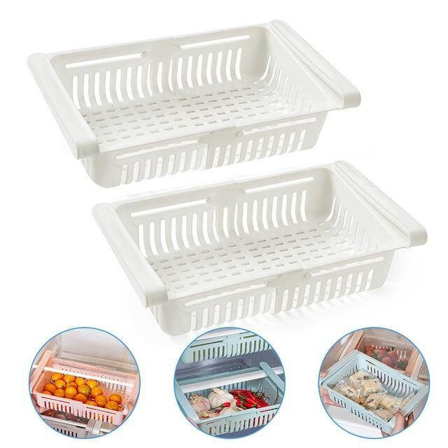 Space Saving Fridge Organizer Drawer