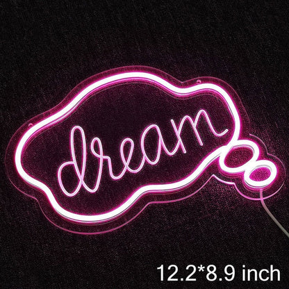 Colorful Bedroom LED Neon Light Sign