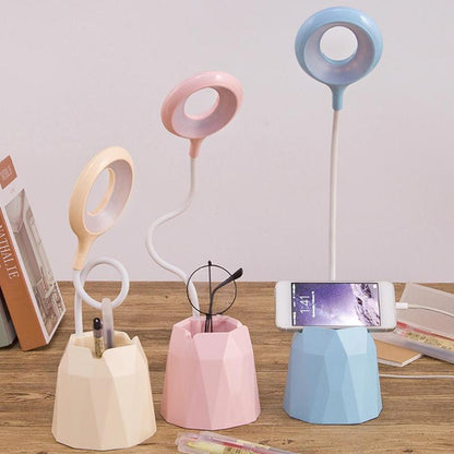 Adjustable USB Phone Stand Lamp