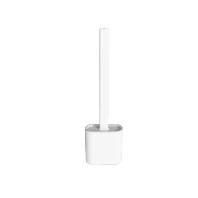 Heavy Duty Toilet Brush Set with Silicone Bristles - Cofik
