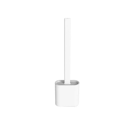Heavy Duty Toilet Brush Set with Silicone Bristles - Cofik