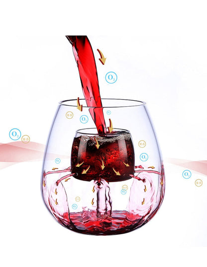 Unique Designer Wine Glass