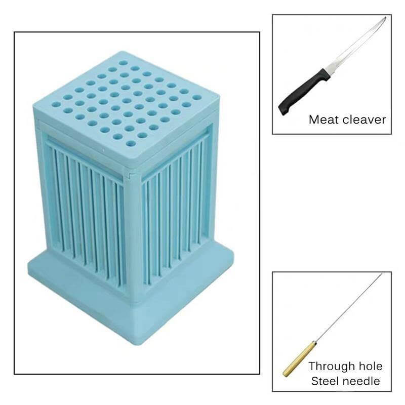 Outdoor BBQ Skewer Maker Box Grill Set