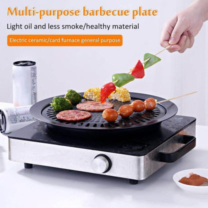 Compact Korean Mobile Non Stick Barbecue Grill