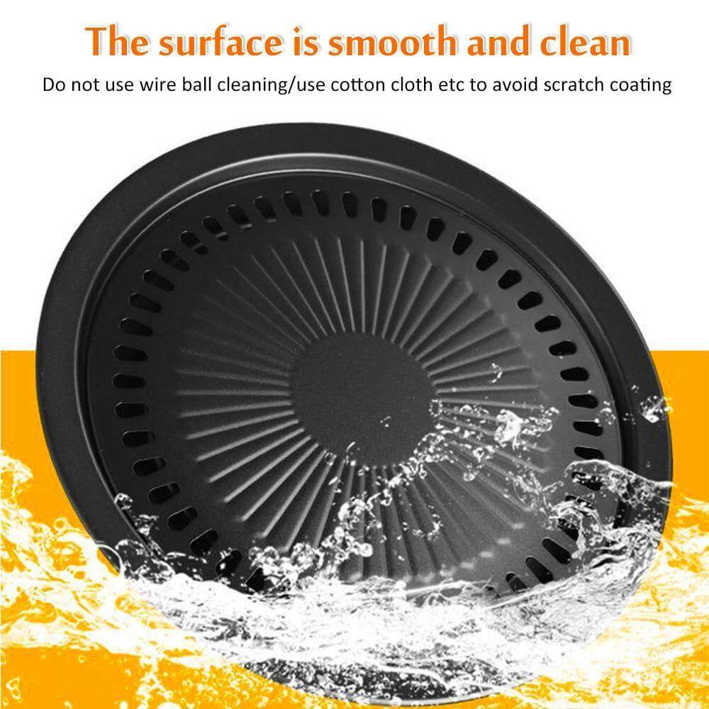 Compact Korean Mobile Non Stick Barbecue Grill