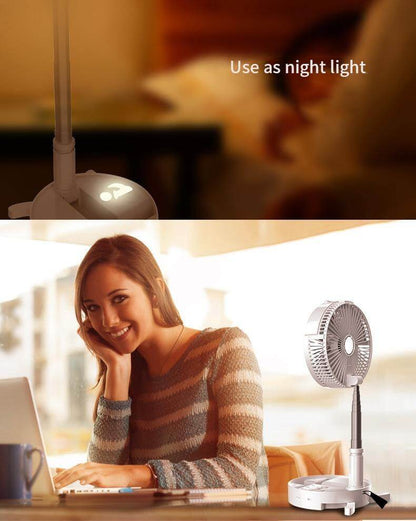 Compact Wireless AC Unit with Humidifier and LED Light