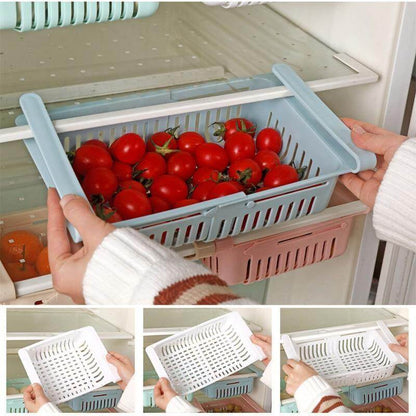 Space Saving Fridge Organizer Drawer