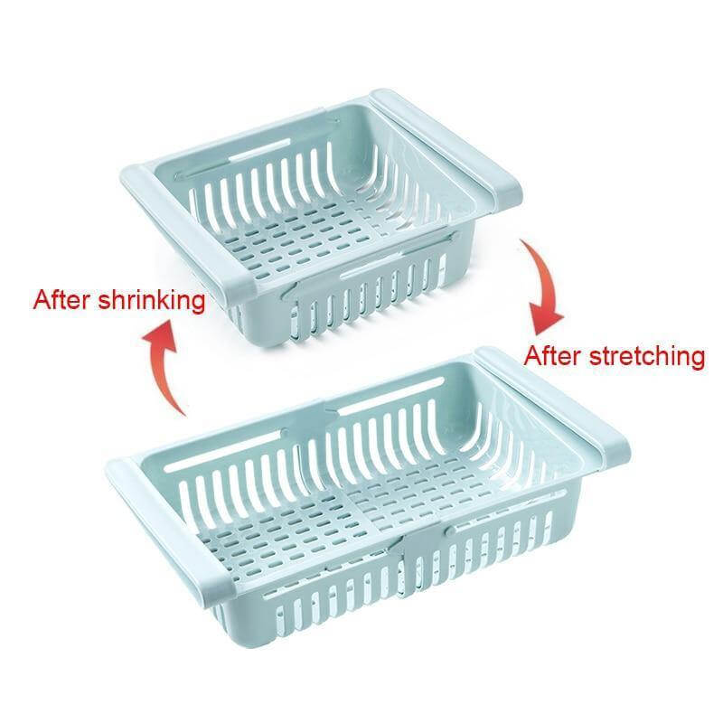 Space Saving Fridge Organizer Drawer