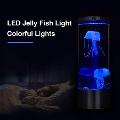 Colorful LED Jellyfish Aquarium Mood Light