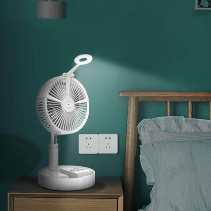 Compact Wireless AC Unit with Humidifier and LED Light