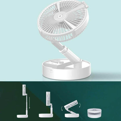 Compact Wireless AC Unit with Humidifier and LED Light