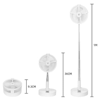 Compact Wireless AC Unit with Humidifier and LED Light