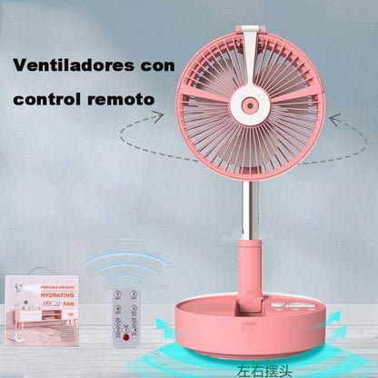 Compact Wireless AC Unit with Humidifier and LED Light