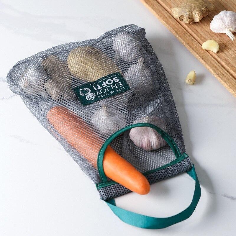 Fresh Produce Breathable Mesh Storage Bag