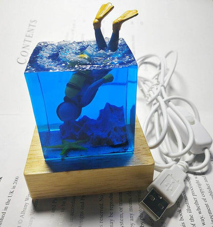 Underwater Diving Table Lamp
