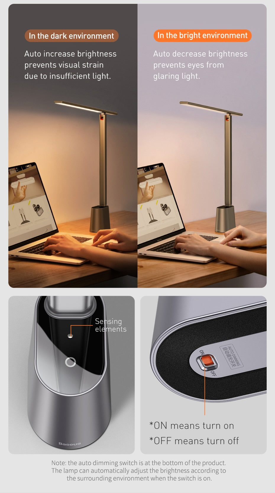 Bright Adjustable LED Smart Desk Light