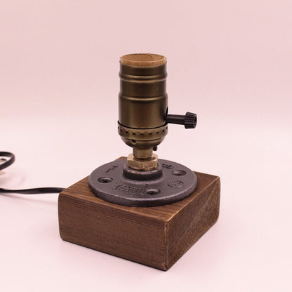 Rustic Metal Adjustable Desk Lamp