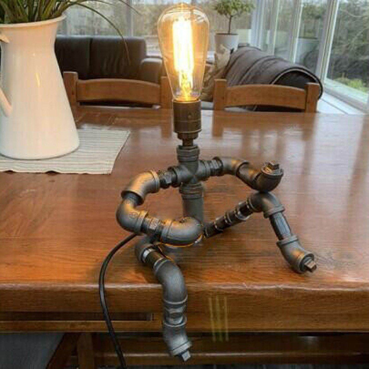 Vintage Music Theme Desk Lamp