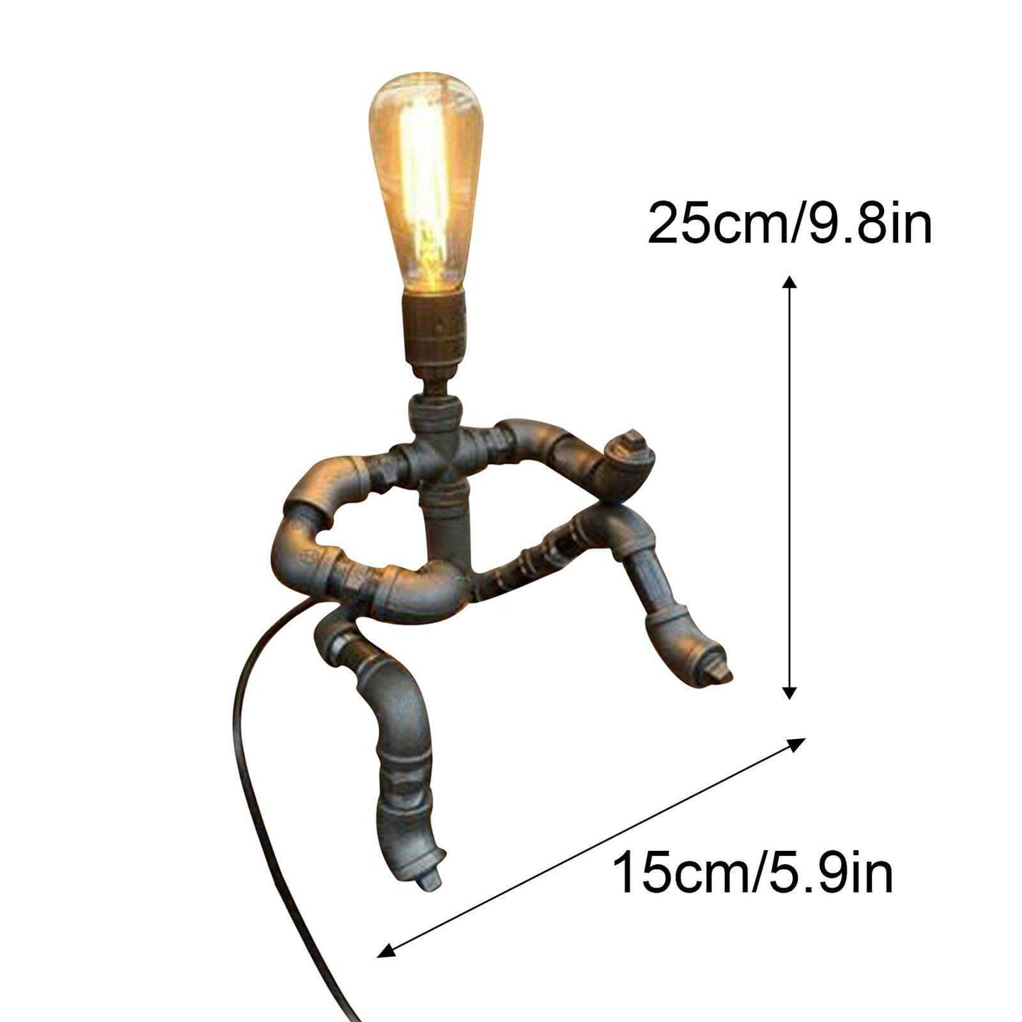 Vintage Music Theme Desk Lamp