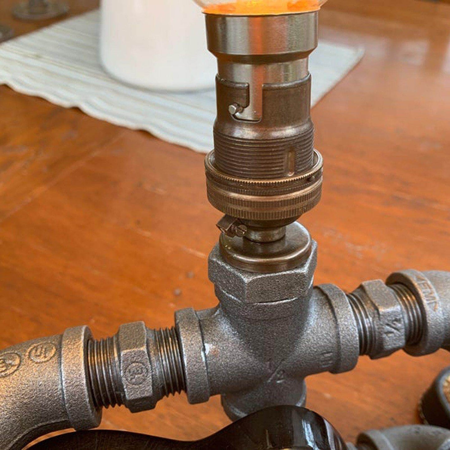 Vintage Music Theme Desk Lamp