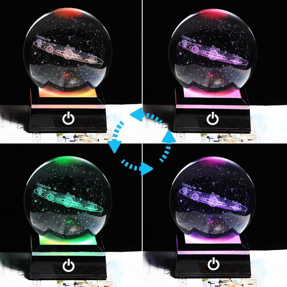 Colorful Globe Planet Table Lamp - Cofik