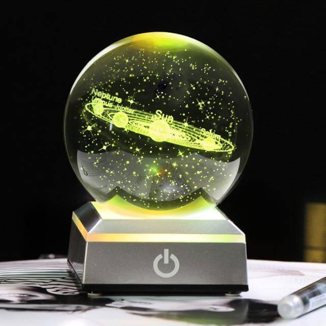 Colorful Globe Planet Table Lamp