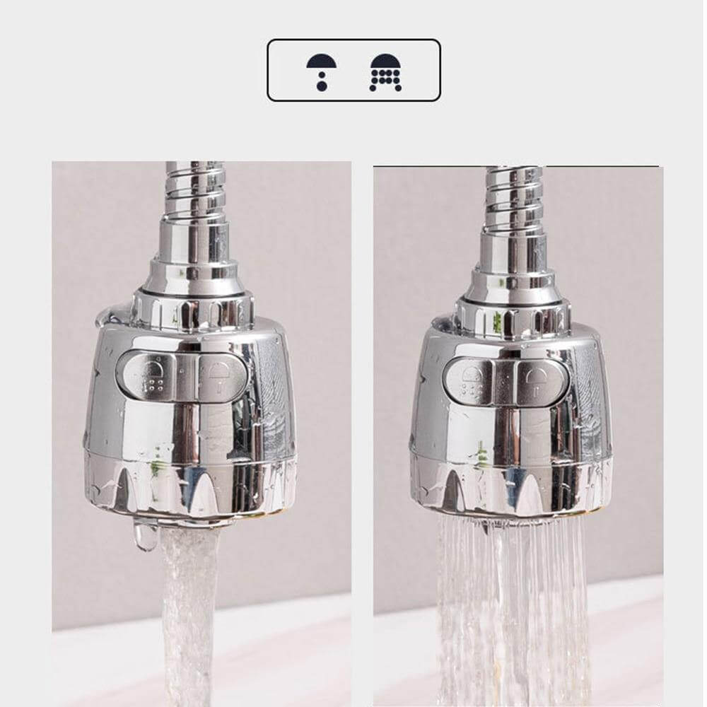 Adjustable 360 Degree Rotating Faucet Spray Head