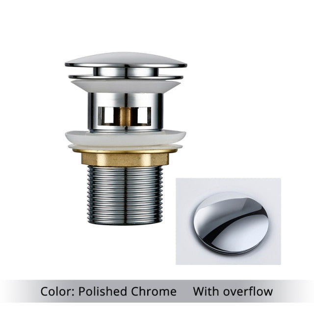 Cofik | Luxury Gold Bathroom Sink Drainer