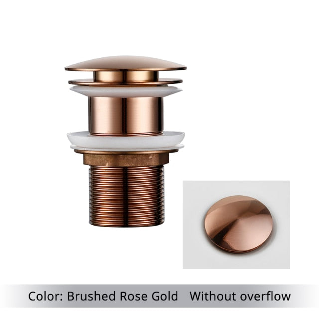 Cofik | Luxury Gold Bathroom Sink Drainer