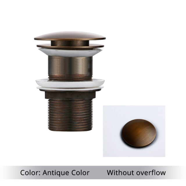 Cofik | Luxury Gold Bathroom Sink Drainer