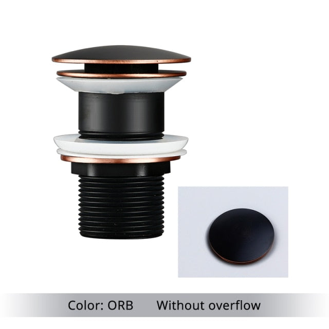 Cofik | Luxury Gold Bathroom Sink Drainer