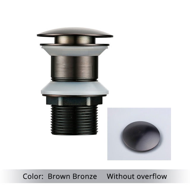 Cofik | Luxury Gold Bathroom Sink Drainer