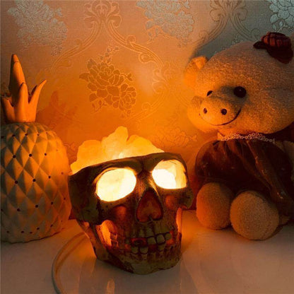 Decorative Crystal Skull LED Table Lamp
