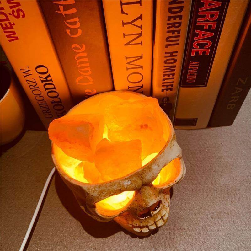 Decorative Crystal Skull LED Table Lamp