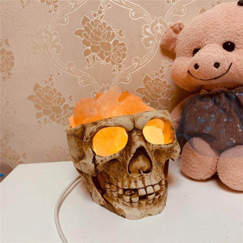 Decorative Crystal Skull LED Table Lamp