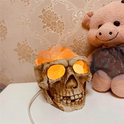 Decorative Crystal Skull LED Table Lamp