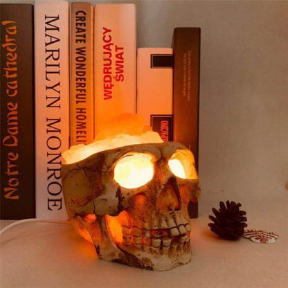 Decorative Crystal Skull LED Table Lamp